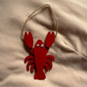 Wooden Lobster Ornament / Decoration